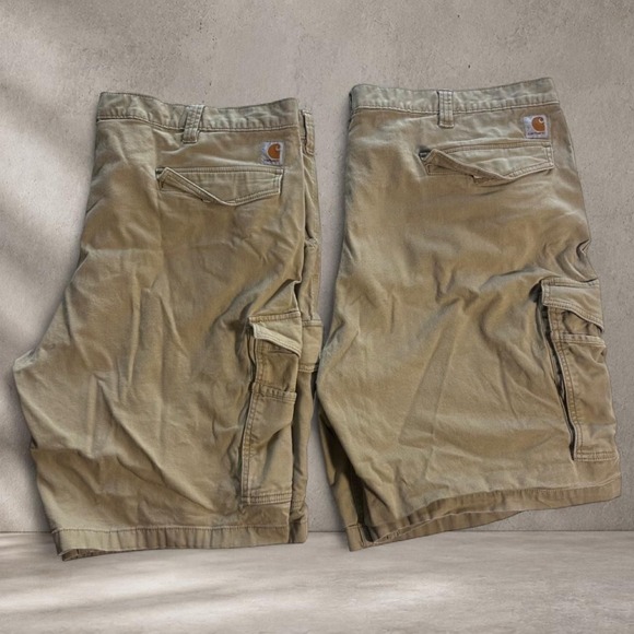 Other - Carhartt khaki cargo shorts bundle set of 2 Size 48